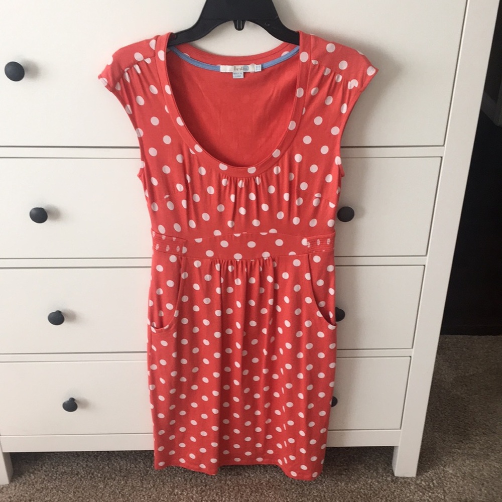 Boden polka dot dress, size 4R US